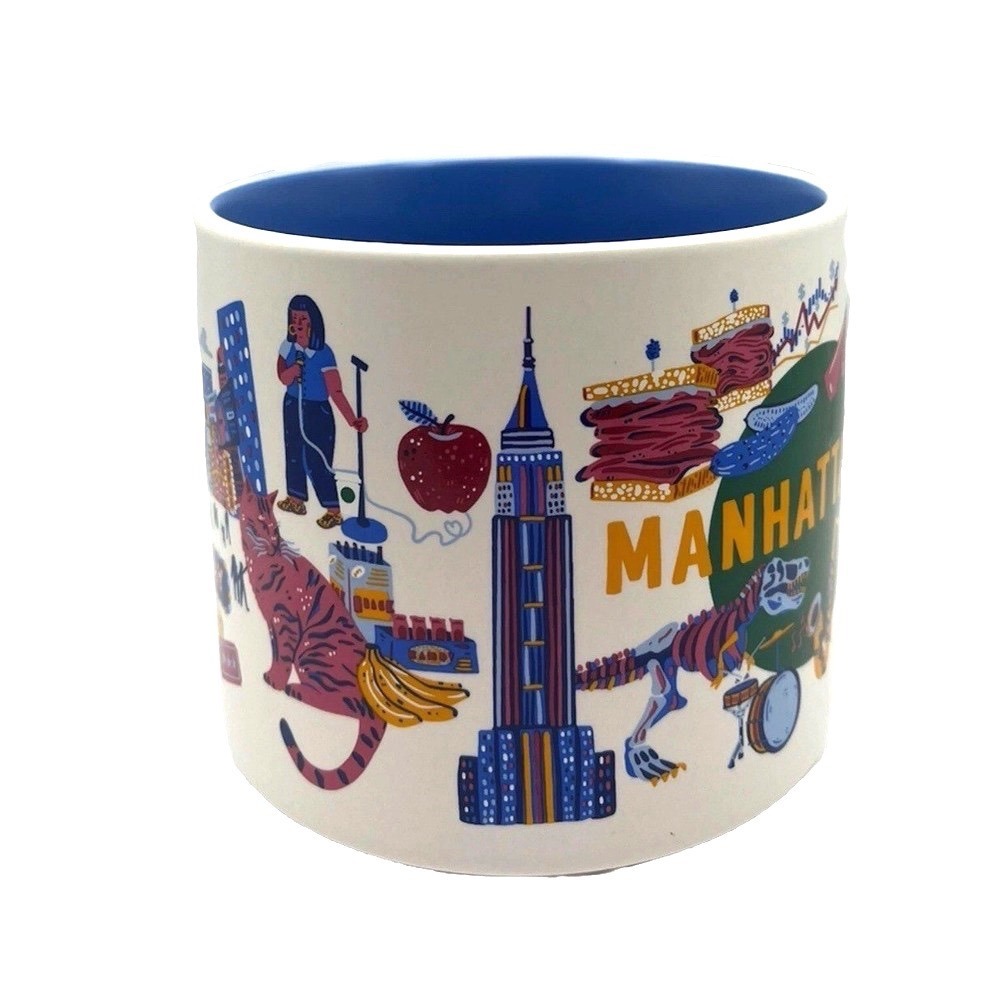 Starbucks New York City Coffee Mug Discovery The Boroughs Series Manhattan New - Picture 3 of 8